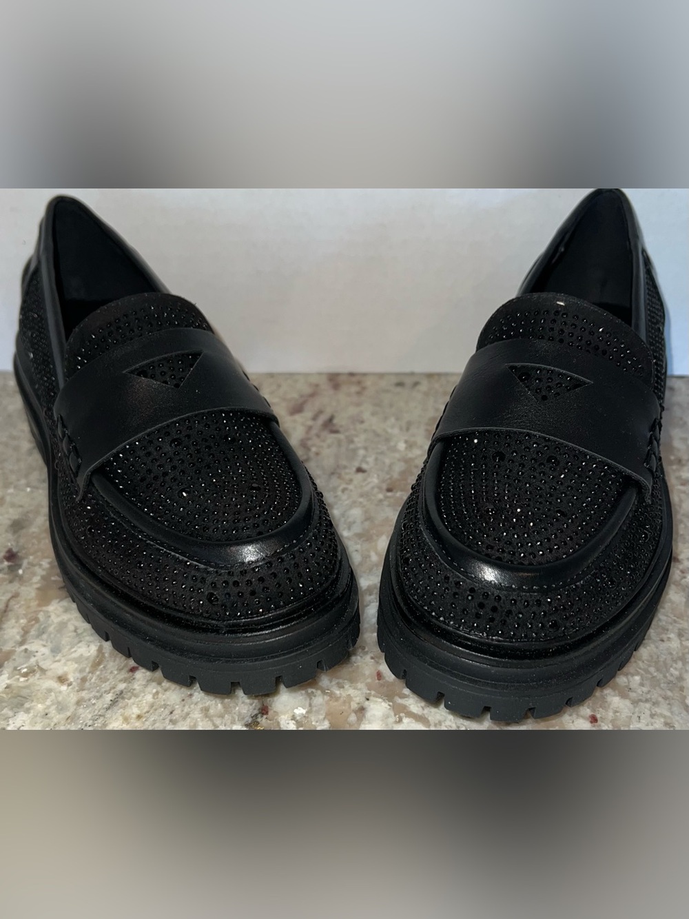 GC Shoes Galen Embellished Lug Sole Loafers. New in Box. Size: 6. Asking: $69.